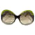 Balenciaga Lunettes de soleil Acrylique Vert  ref.542640