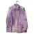 Etro camisa lilás multicolor com estampa paisley Multicor Lavanda Algodão  ref.542654