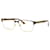 gucci eyeglasses Black Green Metal  ref.542658