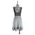 Just Cavalli Dresses Black White Polyester Viscose  ref.542679