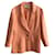 Chanel Jackets Coral Linen  ref.542800