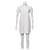 Diane Von Furstenberg vestido recto DvF Cecila Blanco Triacetato  ref.542833