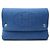 Hermès NEUF MINI POCHETTE HERMES EVELYNE EN FEUTRINE FEUTRE BLEU NEW FELT POUCH