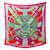 Hermès SHAWL HERMES BELTS AND TIES BOURTHOUMIEUX IN CASHMERE AND SILK SHAWL Fuschia  ref.543173