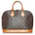 Louis Vuitton Brown Monogram Alma PM Leather Cloth  ref.543299
