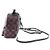 Borsa a tracolla Louis Vuitton Palm Springs Rare Mini Zaino Nero - vista 7