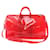 Louis Vuitton Keepall 50 Bandouliere Clear Virgil Red PVC  ref.543876