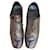 Autre Marque zapatos brogue vintage Heyraud p 43 Marrón oscuro Cuero  ref.544512