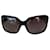 Fendi occhiali da sole Nero Marrone chiaro Metallo Plastica  ref.544557