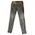 Just Cavalli Un pantalon, leggings Coton Elasthane Gris  ref.544820