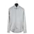 BALENCIAGA Balenciaga long-sleeved shirt gray beige SIZE 37 Grey Cotton  ref.544986