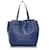 Céline Celine Blue Small Phantom Cabas Leather Tote Bag Pony-style calfskin  ref.545039