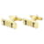 [Used] Cufflinks Men's Gold Dior Men Women Golden Gold-plated  ref.545123
