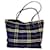 Burberry blue and multicolor cloth tote Multiple colors  ref.545378
