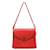 Chanel shoulder bag Red Leather  ref.545389