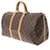 Louis Vuitton Keepall Bandouliere 50 Brown Cloth  ref.545435