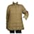 MONCLER Beige Quilted A - Line Down Filing Basic Winter Jacket taille 1 Polyamide Marron  ref.545521