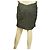 Roland Mouret Grigio Nero Denim Cerniera frontale Minigonna Lunghezza Jeans Fr 40, IT 44 - vista 2