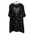 Autre Marque Hemant And Nandita Mini Dress Black Cotton  ref.545606