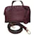 Louis Vuitton Speedy 25 imprinted leather shoulder strap Prune  ref.545865