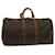 Louis Vuitton Keepall 55 Brown Cloth  ref.546278