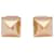 Hermès cufflinks, "Nail", Rose gold. Pink gold  ref.546553