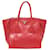 Prada Red Twin Pocket Leather Handbag Pony-style calfskin  ref.546900