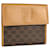 Céline Celine Triomphe bi-fold wallet Brown Leather  ref.546937
