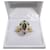 Autre Marque anello fiore oro diamanti zaffiri Gold hardware Oro giallo  ref.546959
