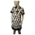 Anne Fontaine guipure dress Black White Polyester  ref.547147