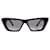Alexander Mcqueen Sunglasses in Black Injection Acetate Cellulose fibre  ref.547386