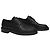 Ann Demeulemeester Olivier Derbies en Cuir Noir - vue 2