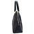 Burberry Prorsum Tote in pelle scamosciata a righe blu navy e viola scuro - vista 4