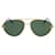 Stella Mc Cartney Aviator Style Metal Sunglasses Golden Metallic  ref.547943