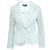 Dkny Blazer de lino blanco