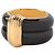 Aurelie Bidermann Anello Katt in bachelite nera Nero