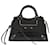 Balenciaga Neo Classic City S Bag in Black Crocodile Effect Leather  ref.548072