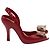 Melissa Tacchi slingback in gomma rosa scuro