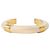 Aurelie Bidermann Pulseira Katt em baquelite branca Branco