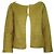 Diane Von Furstenberg Chaqueta de mezcla de mohair mostaza "Yamka"