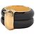 Aurelie Bidermann Anello Katt in bachelite nera Nero
