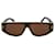 Stella Mc Cartney Square-Frame Acetate Sunglasses Brown  ref.548617