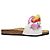 JW Anderson Chanclas De Cadena En Piel Blanca