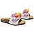 JW Anderson Chanclas De Cadena En Piel Blanca - vista 2
