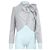 Alice + Olivia Americana Corta Rosa Pastel Lazo - vista 2