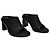 Ann Demeulemeester Sandalias Clara en Piel Negra - vista 2