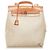 Hermès Zaino Hermes Brown Herbag Canvas Marrone Beige Arancione