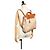 Hermès Zaino Hermes Brown Herbag Canvas Marrone Beige Arancione - vista 13