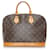 Louis Vuitton Brown Monogram Alma PM Leather Cloth  ref.548962