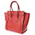 Céline Luggage Red Leather  ref.549020